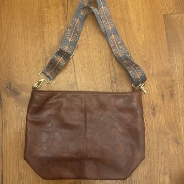 Braune Muster Bag