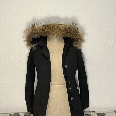 Winterjacke mit Echtpelz Grösse S