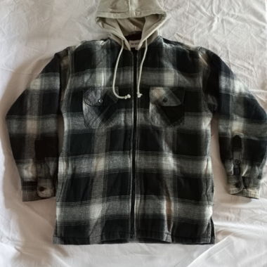 Arbeiterjacke mit Kapuze