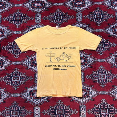 T-Shirt Suisse Vintage années 80