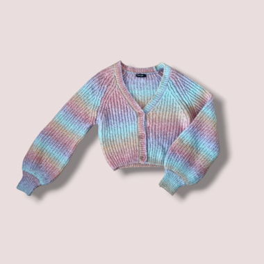 Cute rainbow cardigan