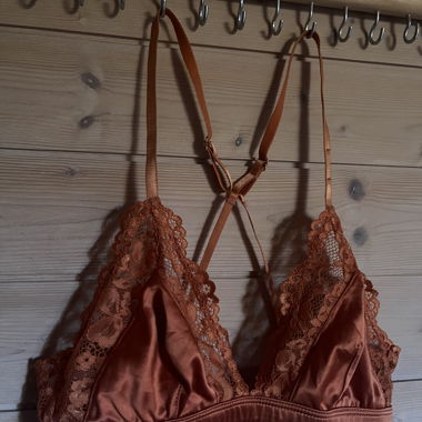 Orange bralette