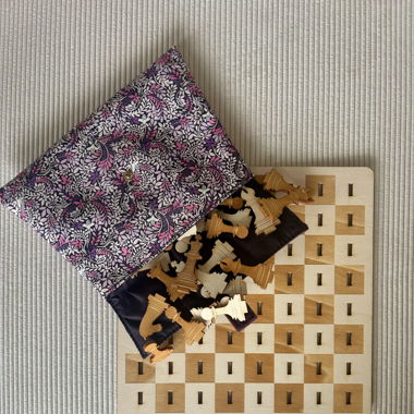 Petit Jeu d’Échecs en Bois