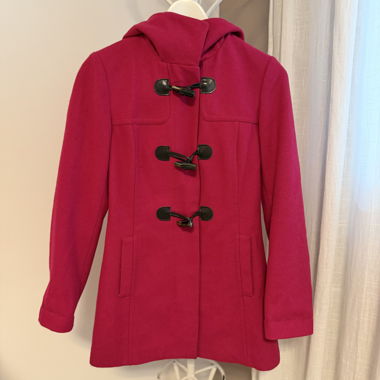 Fuchsia Benetton coat