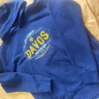 DAVOS Blue Hoodie
