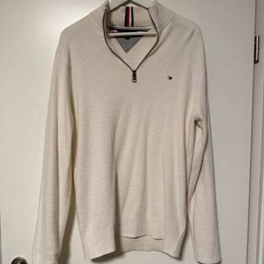 Tommy Hilfiger Strickpullover weiss, Gr. L (Neu!)