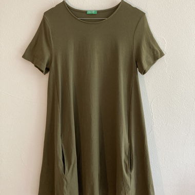 A-Kleid mit Taschen, Benetton