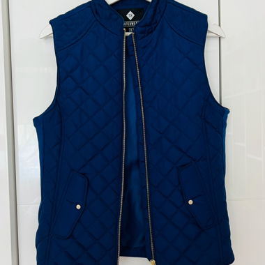 Tiefblaues Veste
