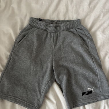 Pantaloncini sportivi Puma grigi