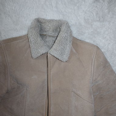 Long Faux Sheepskin Coat
