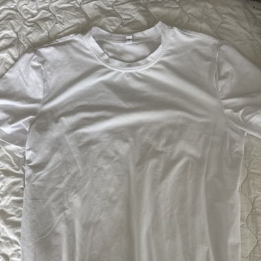 WHITE PRINT SHIRT