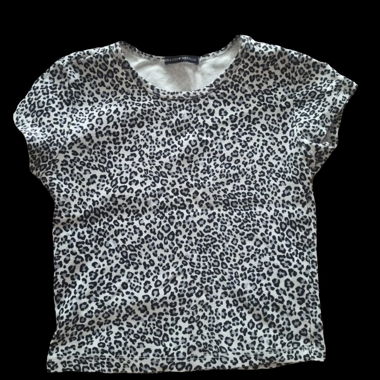 Cheetah print tee