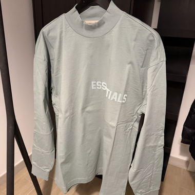 Fear of god Essentials Longsleeve T-shirt blau 