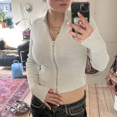Grey Sweatshirt/Langarm Shirt 