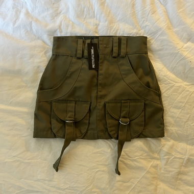 Mini jupe cargo