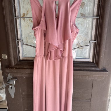 Rosa Damenkleid, 36
