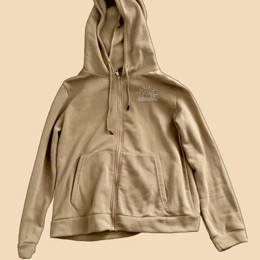 Beige Hoodie 2XL