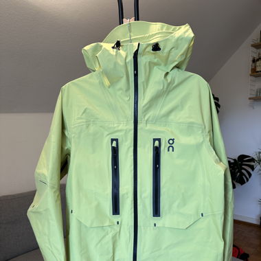 Waterproof Storm Jacket On