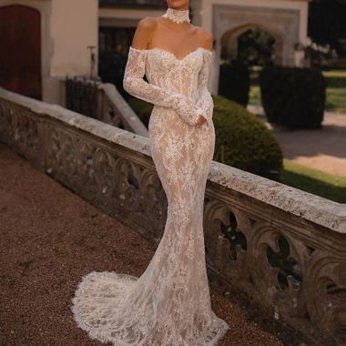 New Lace Wedding Dress