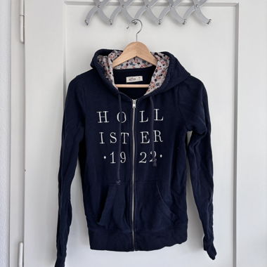 Felpa con zip Hollister