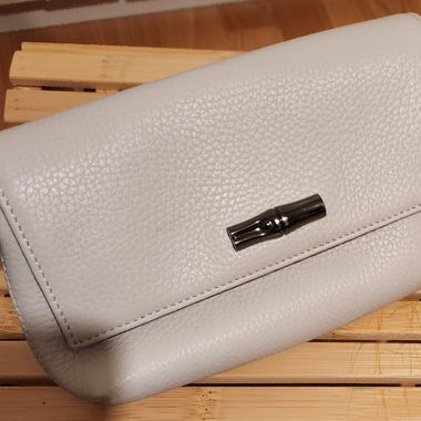 Pochette Longchamps cuir