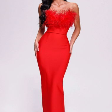 Maxi Dress / Wedding guest dress