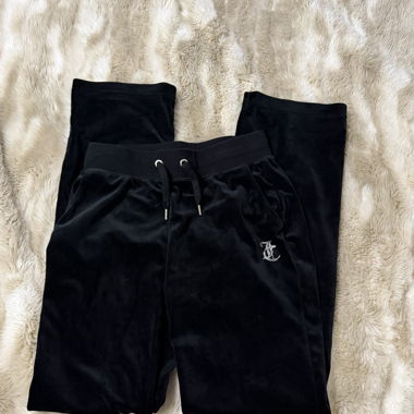 Black Juicy Couture Velvet Pants