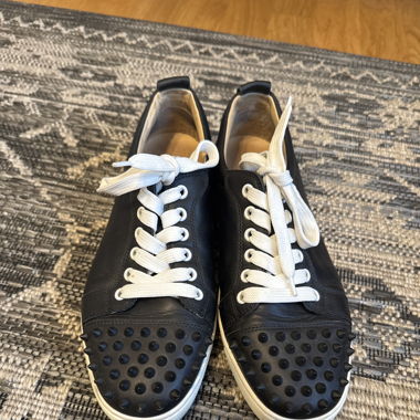 Christian Louboutin - Black Spike Sneaker (EU40)