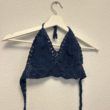 Haut de bikini au crochet