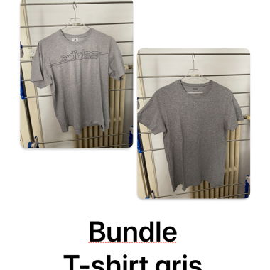 Bundle Tshirt gris