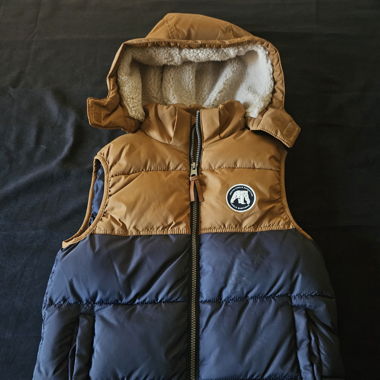 Vest with hood