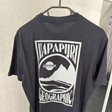 T-Shirt navy blue Napapijri