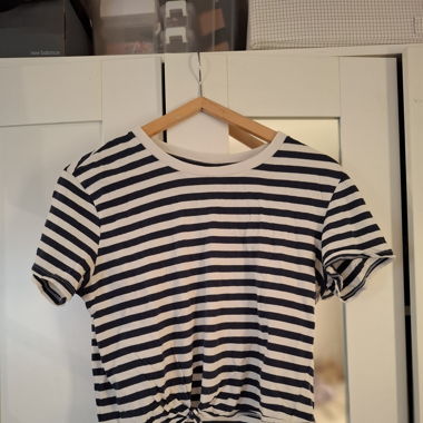 Crop top marinière 