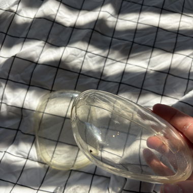 Transparente Apple-Helmabdeckungen mit Pailletten