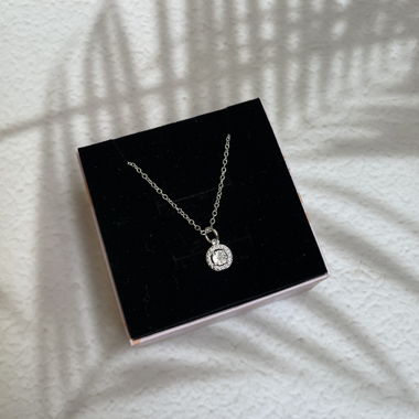 Collier en Argent 925 avec Zirconia