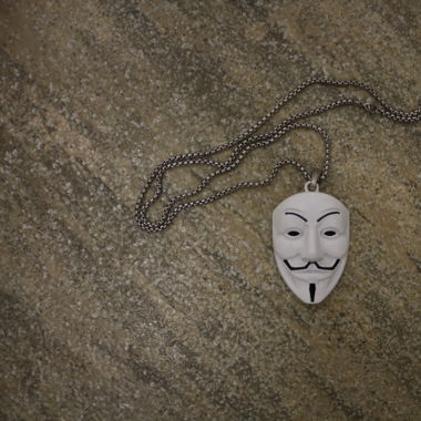 Halskette V Vendetta Anonymous Hacker