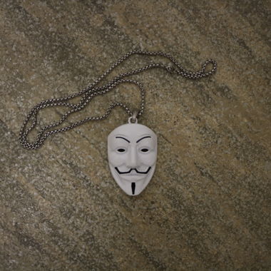 Halskette V Vendetta Anonymous Hacker