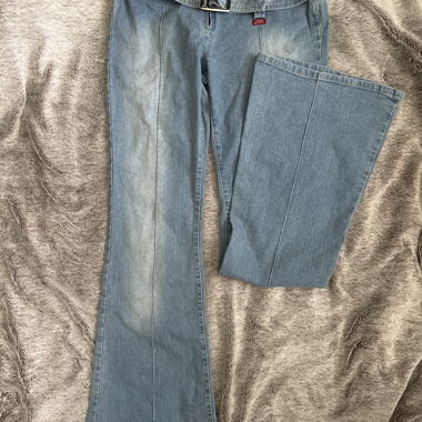 Jeans a zampa blu chiaro/ Miss Sixty