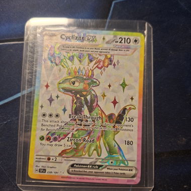 Cyclizar ex Pokémon Card