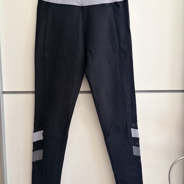 Schwarze Sportleggings
