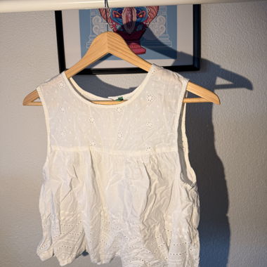 Crop top large United Colors of Benetton
