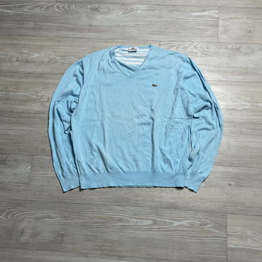 Lacoste Longsleeve in blu chiaro Gr.L