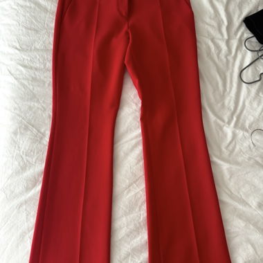 Pantaloni Moschino rossi