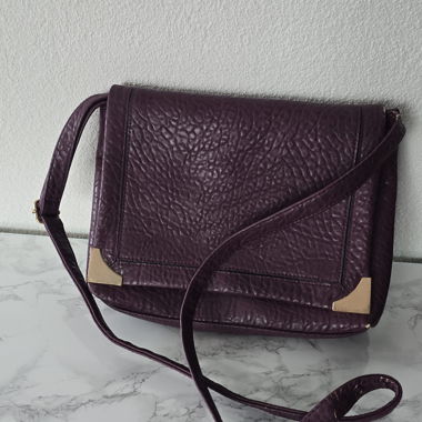 Sac bandoulière lilas