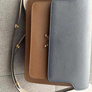 Borsa a tracolla in pelle Marni