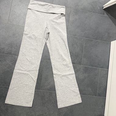 Grey Flared Trousers