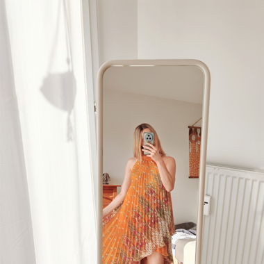 Plissee Kleid