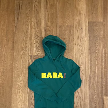 BABA Hoodie emerald green