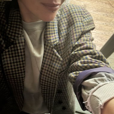 Vintage Blazer Karo