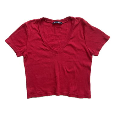 Rotes Brandy-Melville-T-Shirt